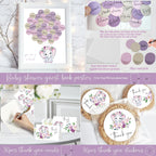 HYCSANBAO Elephant Baby Shower Decorations – It’s a Girl Theme
