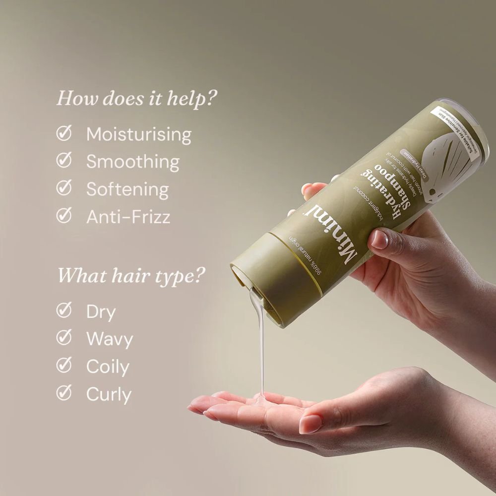 Feuchtigkeitsspendendes Shampoo Verwöhnende Kokosnuss 400ml Sulfatfreie Haarpflege