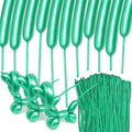 HYKJNBW 100Pcs Metallic Green Chrome 260 Balloons – Long Skinny Twist Balloons for Party Decor