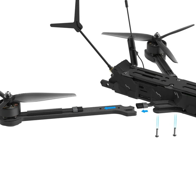 iFlight Chimera7 Eco 6S Analog BNF ELRS 868/915MHz 2.5W 5.8GHz VTX Long Range FPV Drone