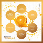 Ideal Infusion Whole Food Vitamin C Complex - 675mg Organic Plant-Based