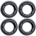 iefoah Inflatable Tire Tubes Pool Floats – 4 Pack for Kids & Adults | Car Theme Party Decor