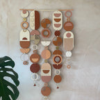 Large Modern Wall Art - Geometric Artwork - Minimal Home Decor - New Home Trend - Large Centre Piece Art - Big Wall Tapestry - Warm Tones