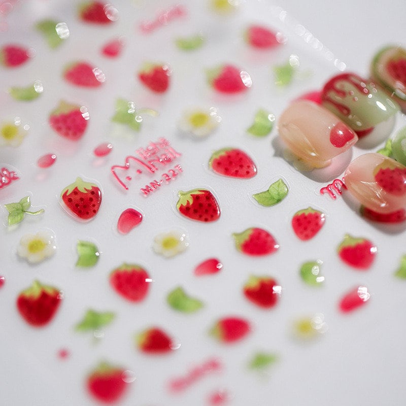 Hello Claws | Juicy Peach Jelly Nail Deco Sticker
