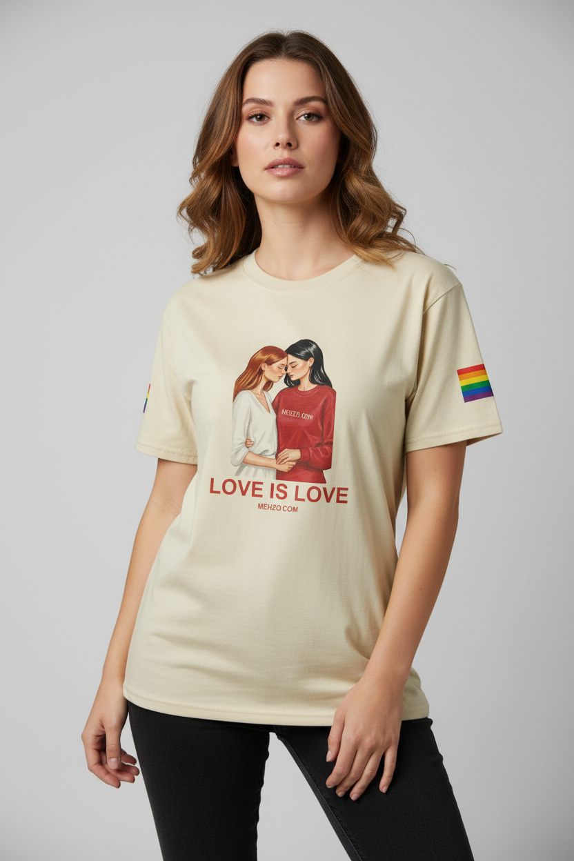 MEHZO MONSTERS LOVE IS LOVE Classic Unisex Crewneck T-shirt | Gildan® 64000