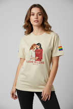 MEHZO MONSTERS LOVE IS LOVE Classic Unisex Crewneck T-shirt | Gildan® 64000
