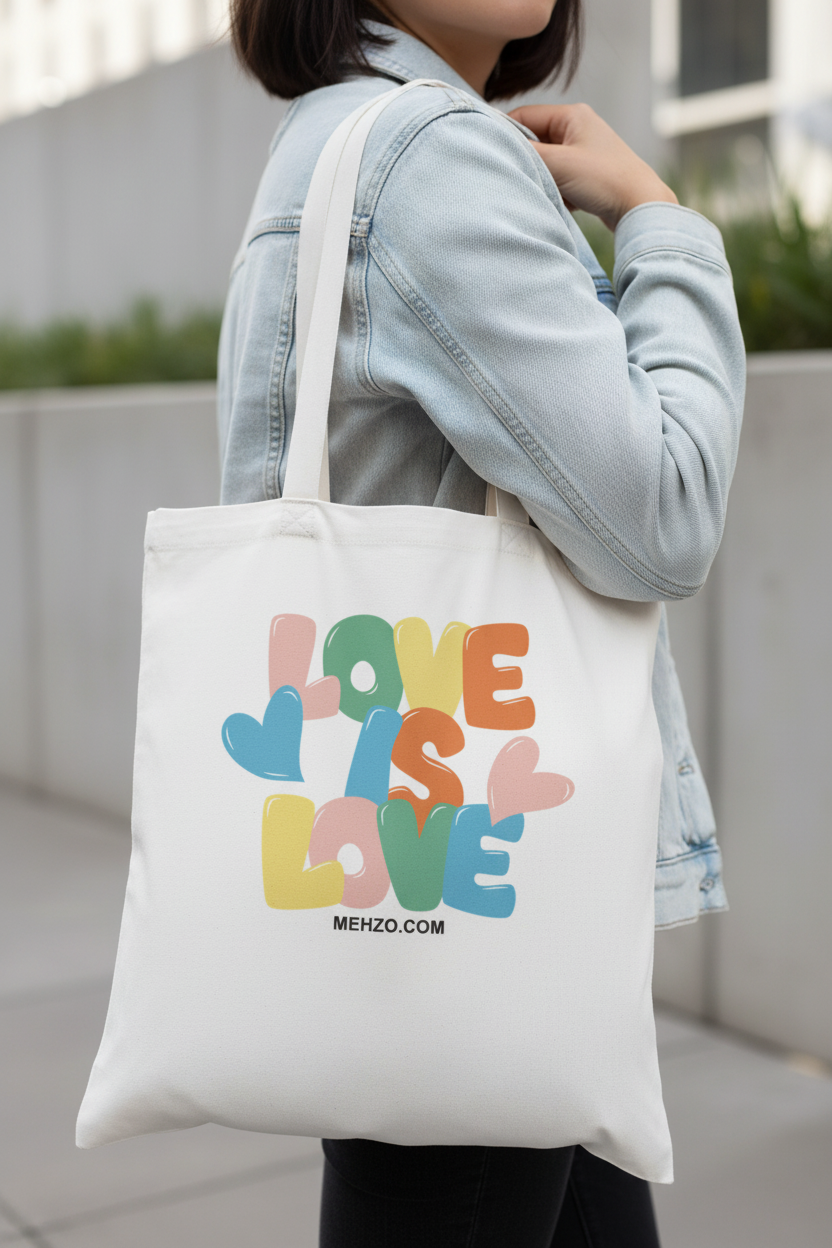 MEHZO LOVE IS LOVE Classic Tote Bag