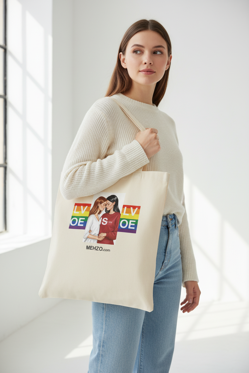 MEHZO LOVE IS LOVE Classic Tote Bag