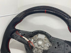 Volkswagen Polo 6C GTI / GT / R Line LED Display Carbon Fibre Steering Wheel (LED CUSTOM / 2014 - 2017 Models)