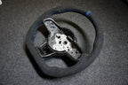 Volkswagen Golf MK7 / MK7.5 Bespoke Custom Alcantara / Leather Steering Wheel (CUSTOM /  GTI / GTD / R-Line / R 2013 - 2020 Models)