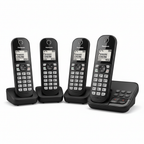 PANASONIC SET OF 4 TELEPHONES WITH ANSWER MACHINE KX-TGC464 IN BOX - PRE-LOVED (Original price £99.99) NOW £24.99 - HUGE SAVINGS