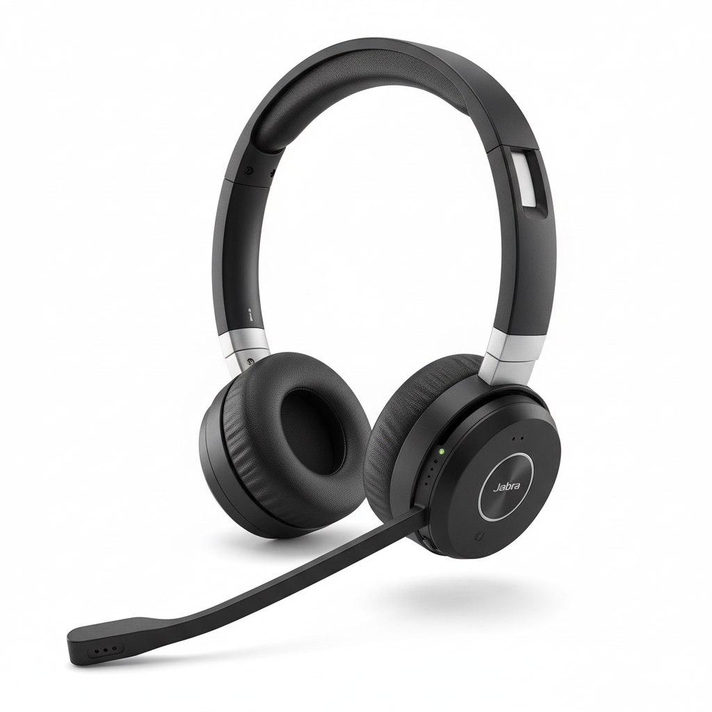 JABRA EVOLVE 65 PROFESSIONAL WIRELESS HEADSET - NEW (Original price £100+) NOW ONLY £44.99 - WOW WHAT A BARGAIN