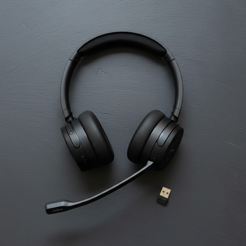 JABRA EVOLVE 65 PROFESSIONAL WIRELESS HEADSET - NEW (Original price £100+) NOW ONLY £44.99 - WOW WHAT A BARGAIN