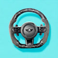 Mini Cooper S Custom Carbon Fibre Steering Wheel (2021+ Model)