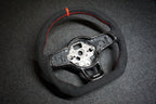 Volkswagen Polo MK5 6C Bespoke Custom Alcantara / Leather Steering Wheel (CUSTOM / GTI / R Line / GT 2014 - 2017 Models)