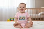 MEHZO Cats Classic Baby Short Sleeve Bodysuit