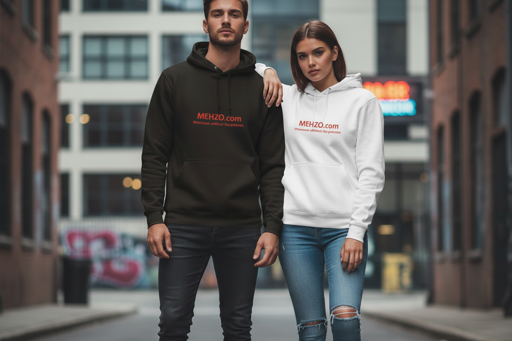 MEHZO Premium Unisex Pullover Hoodie | JustHoods JH001