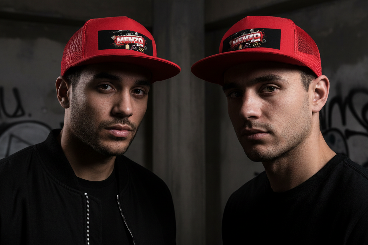 MEHZO 5 Panel Trucker Cap | Yupoong 6006