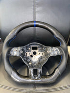 Volkswagen Polo MK5 6R GTI / R-line Carbon Fibre Steering Wheel (CUSTOM / 2009 - 2014 Models)