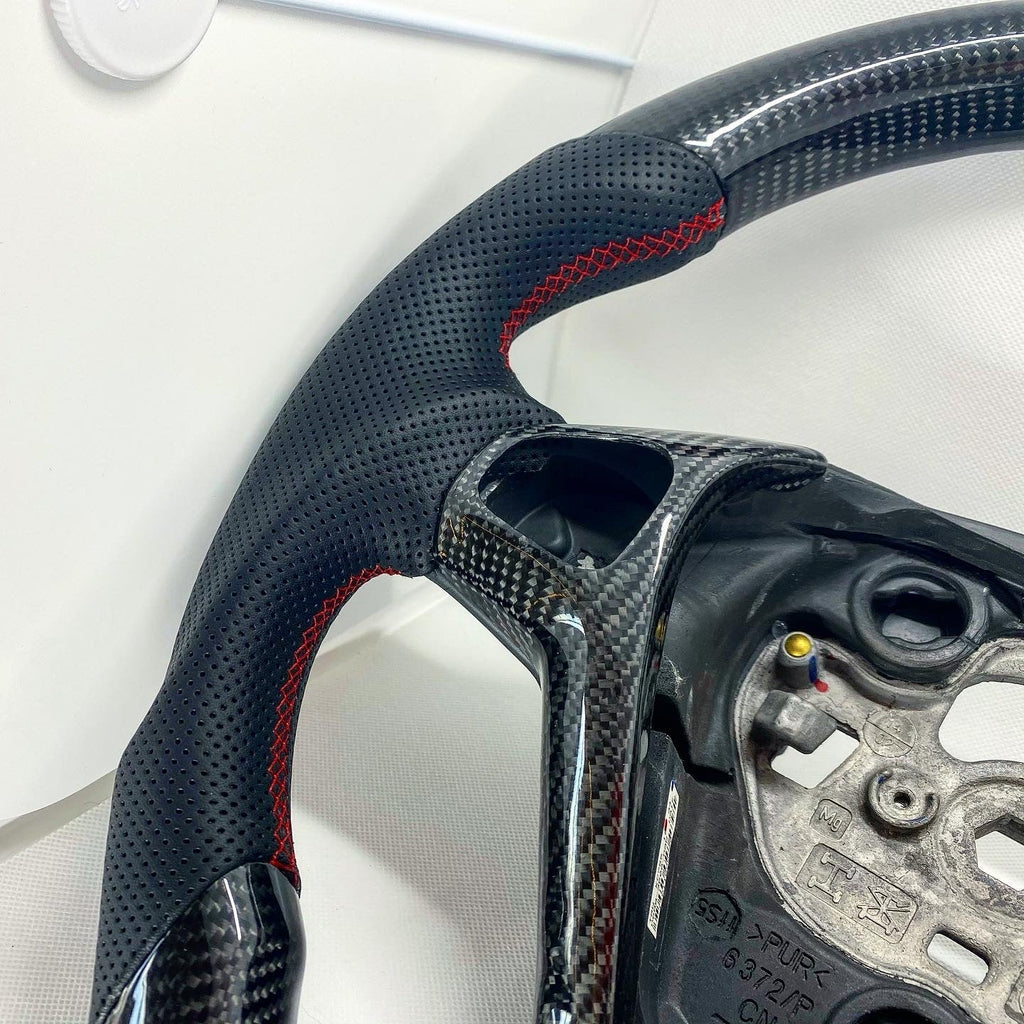 Ford Fiesta Carbon Fibre Custom Steering Wheel (MK7 / MK7.5 - 2009 to 2017)