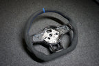 Volkswagen Golf MK7 / MK7.5 Bespoke Custom Alcantara / Leather Steering Wheel (CUSTOM /  GTI / GTD / R-Line / R 2013 - 2020 Models)