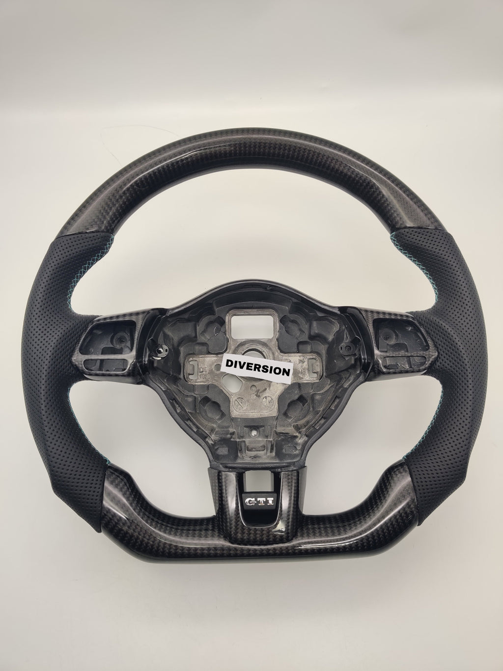 Volkswagen Golf MK6 GTI / R Carbon Fibre Steering Wheel (CUSTOM / 2009 - 2013 Models)
