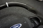 Ford Fiesta MK8 / MK8.5 Carbon Fibre Custom Steering Wheel (MK8 2018 - Present)