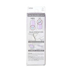 imPRESS Color Press-On Manicure Lavender – Short & Square, 30 Nails, No Dry Time, Chip Proof