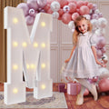 imprsv 4FT Marquee Light Up Letters – 48-Inch Party Decor for Weddings, Birthdays, and Special Occasions