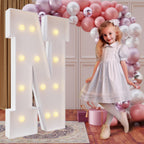 imprsv 4FT Marquee Letter N – Large Light Up Birthday & Wedding Decor