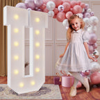 imprsv 4FT Marquee Light Up Letters – Large Letter U for Parties