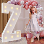 imprsv 4FT Marquee Letters – Large Light Up Z for Weddings, Parties & Events