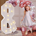 imprsv 4FT Marquee Letters – Large Light Up Birthday & Wedding Decor