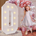 Imprsv 4FT Marquee Numbers - DIY Light Up Birthday & Party Decor (0-5)