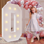 Imprsv 4FT Marquee Numbers - DIY Light Up Birthday & Party Decor (0-5)