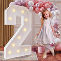 imprsv 4FT Marquee Numbers - DIY 21st Birthday Decor (Number 2)