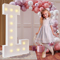 imprsv 4FT Marquee Letter L – Large Light Up Party Decor for Weddings & Events