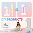imprsv 4FT Marquee Numbers 70 – DIY Light Up Birthday & Anniversary Decor