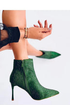 Inello women's heel boots on a stiletto heel with a height of 9 cm