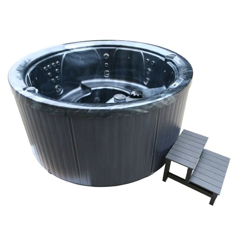 H2O 1000 Series Plug & Play Round Hot Tub – 5 Seater