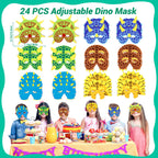 INNOCHEER Dinosaur Party Favors — 24-Pack Birthday Party Supplies