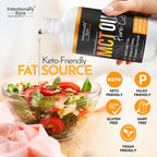 Intentionally Bare Pure C8 MCT Oil Organic – Brain Octane MCT Oil for Keto, Vegan & Paleo Diets – Unflavored 32oz
