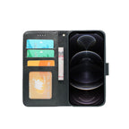 iPhone 14 Series Book Flip Case Leather Wallet