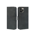 iPhone 14 Serie Book Flip Case Leder Brieftasche