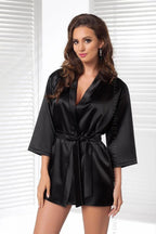 Irall Italian satin bathrobe