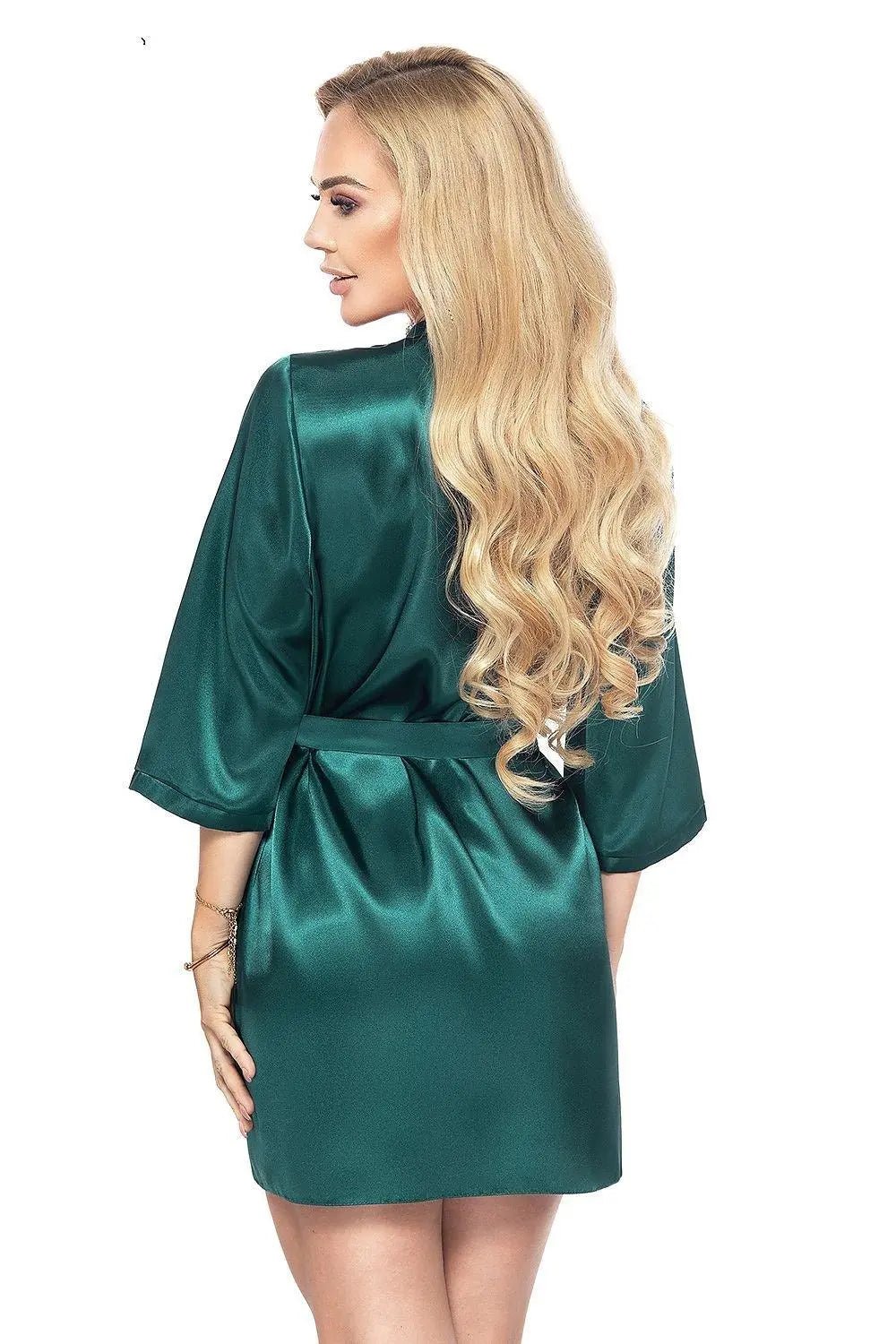 Irall Italian satin bathrobe