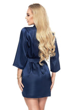 Irall Italian satin bathrobe