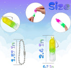Irnushka 360 Pcs Rectangle Pop Keychain Fidget Toys Bulk – Kids Party Favors