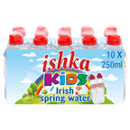3 x Ishka Kids Irish Spring Water 10 Pack 250Ml
