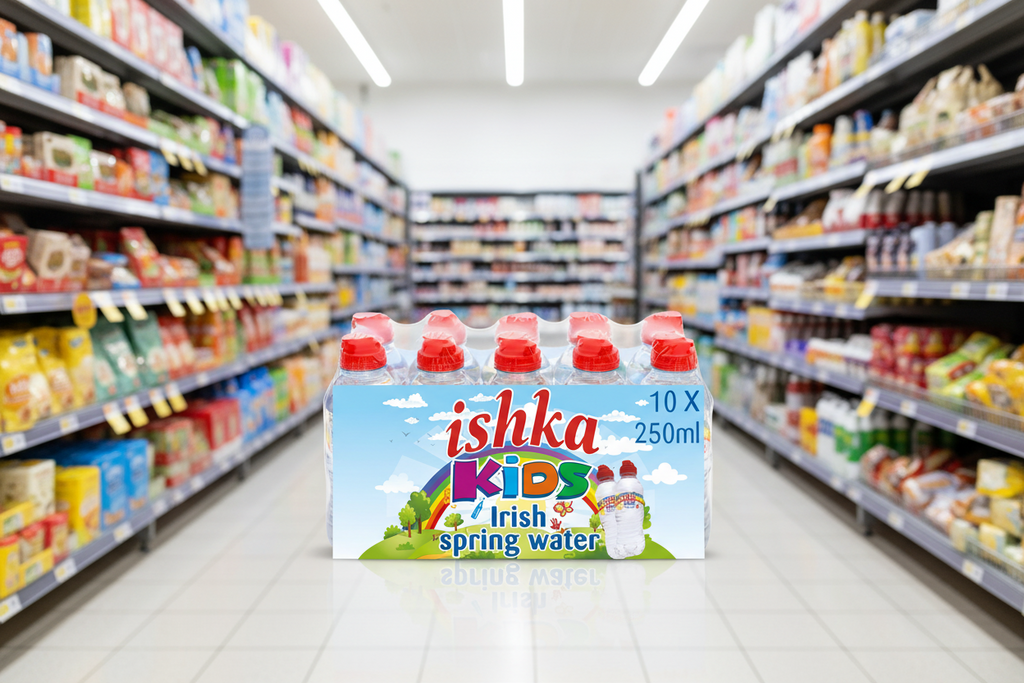 3 x Ishka Kids Irish Spring Water 10 Pack 250Ml